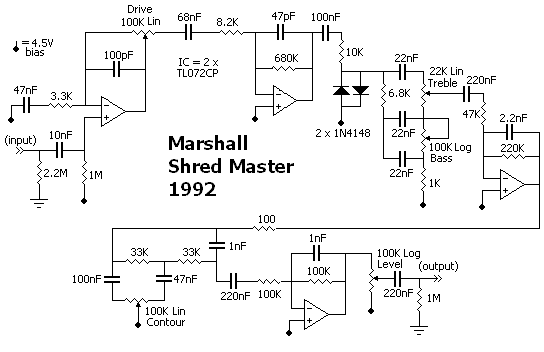 esquema do pedal compulator demeter